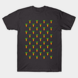 Carrot pattern Visuality T-Shirt